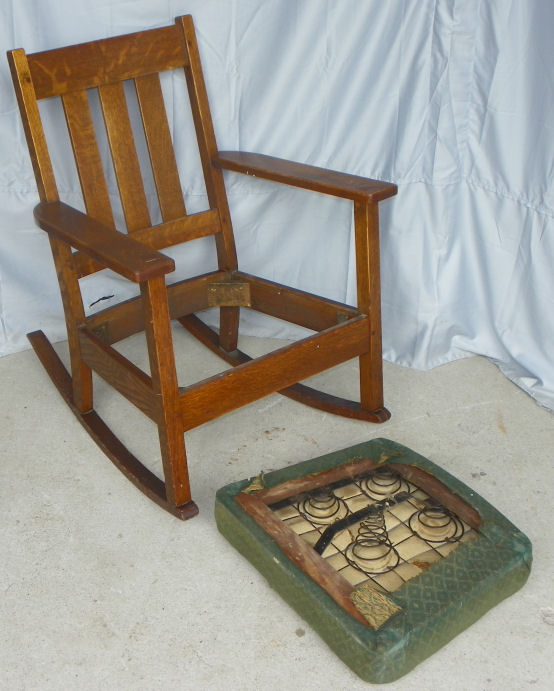 Bargain John's Antiques » Blog Archive Antique Mission Oak Rocking