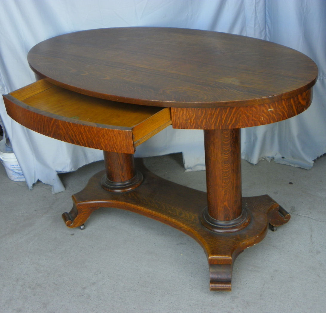 Vintage Library Table 89