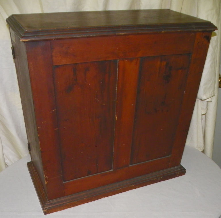 Bargain John's Antiques | Antique Walnut Laboratory Storage Cabinet ...