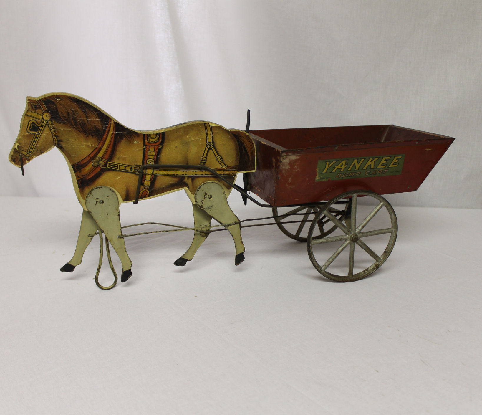 motorised toy horse and cart