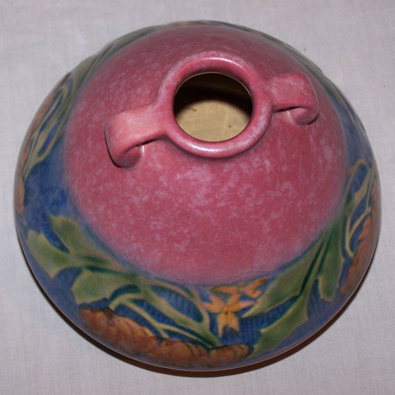 Bargain John S Antiques Antique Roseville Baneda Vase Shape
