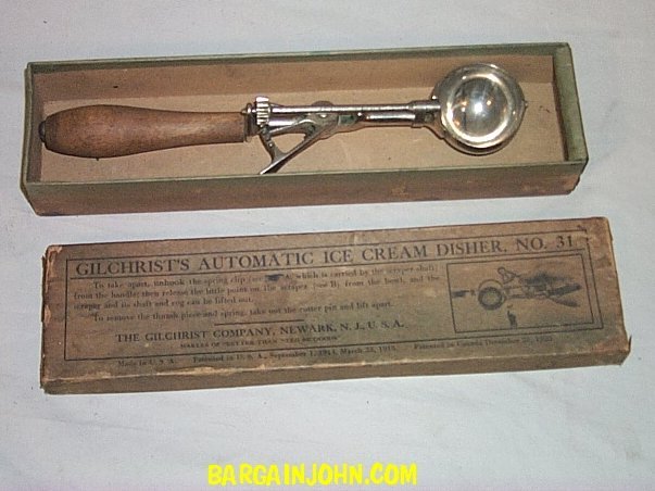 Ice Cream Scoop Dipper Gilchrist No 30