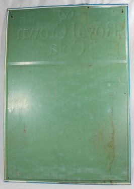 Bargain John's Antiques | Antique Royal Crown Advertising Menu Board ...