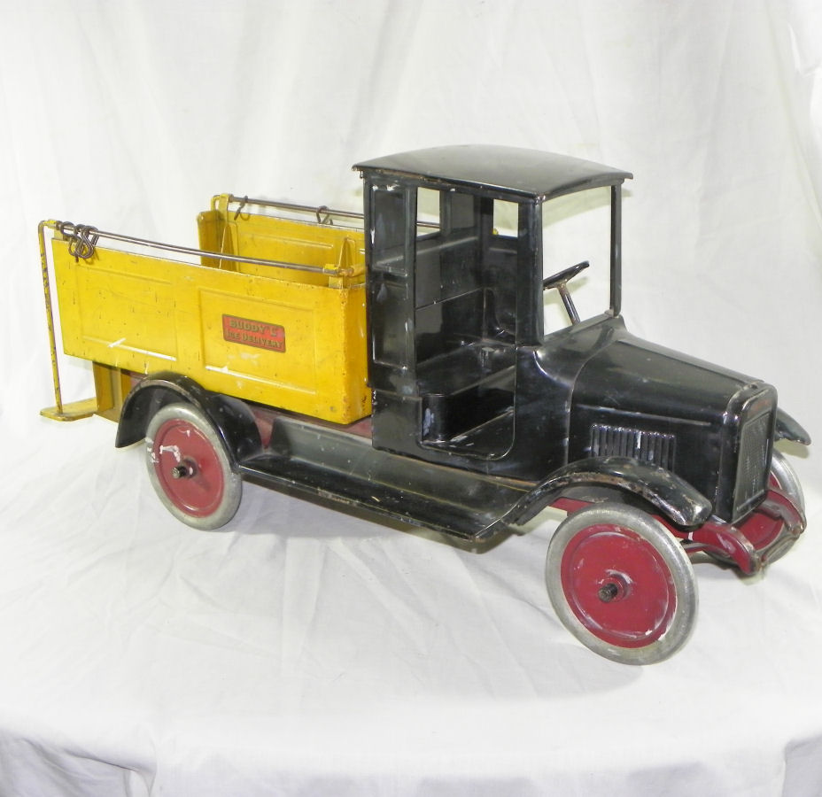 Antique Buddy L Ice Delivery Toy Truck