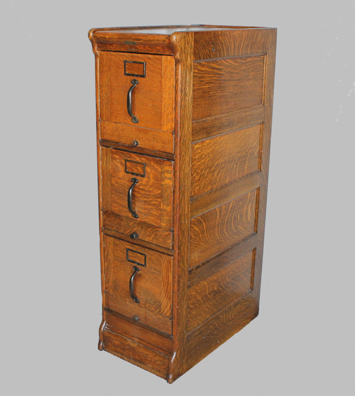 Bargain John S Antiques Quarter Sawn Oak File Cabinet 3