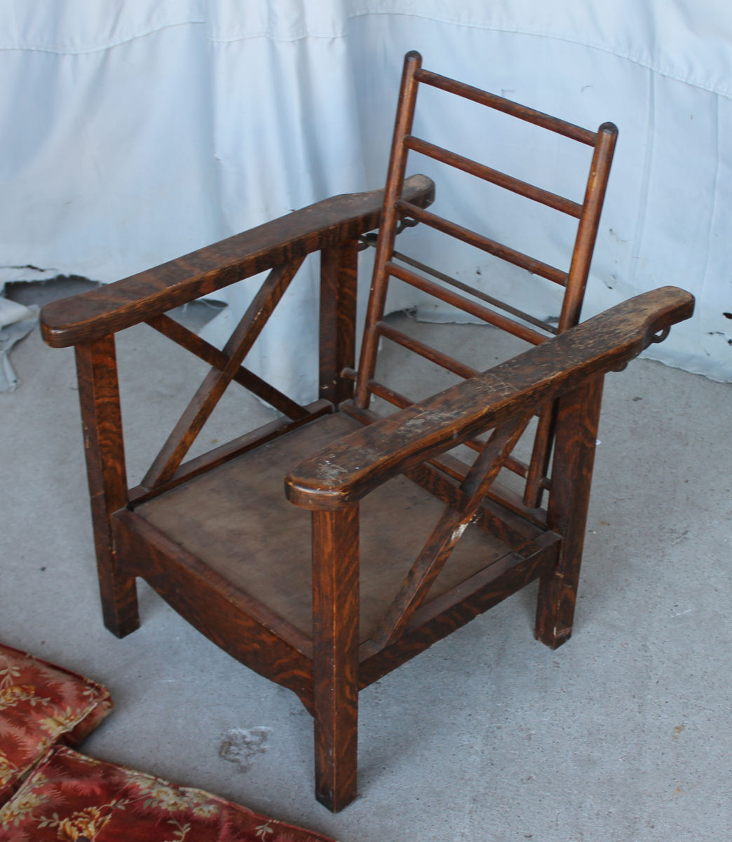 Bargain John's Antiques Antique Child's Morris Chair