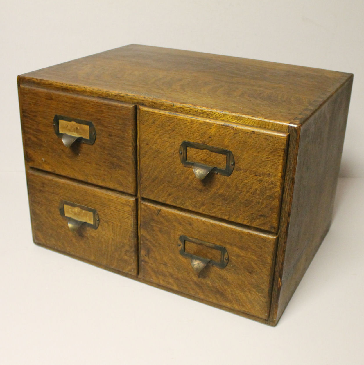 Bargain John S Antiques Shaw Walker Company Quarter Sawn Oak