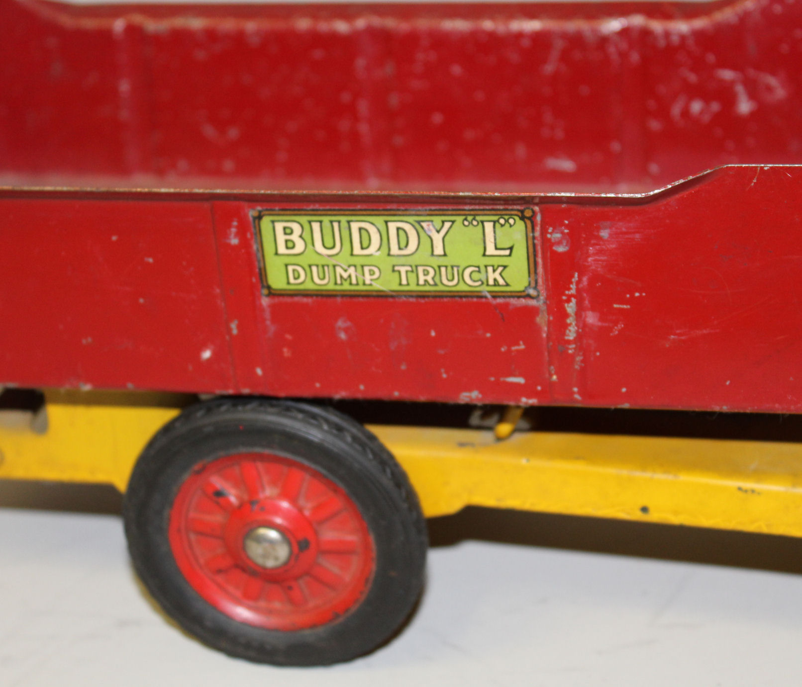 Bargain John S Antiques 1930 S Antique Pressed Steel Toy Dump Truck Buddy L Bargain John S
