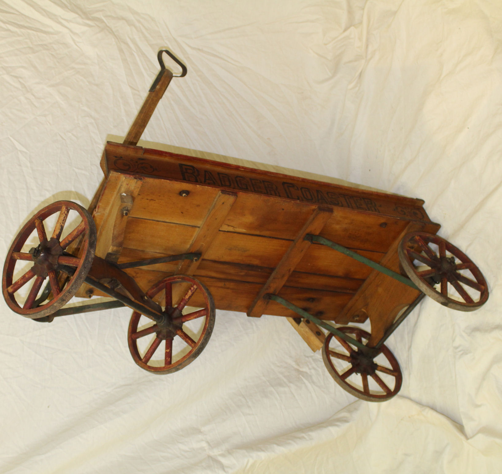 old wooden wagon