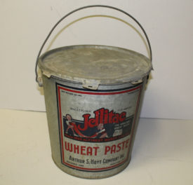 Bargain John's Antiques  Antique Tin Minnow Bucket and Belt