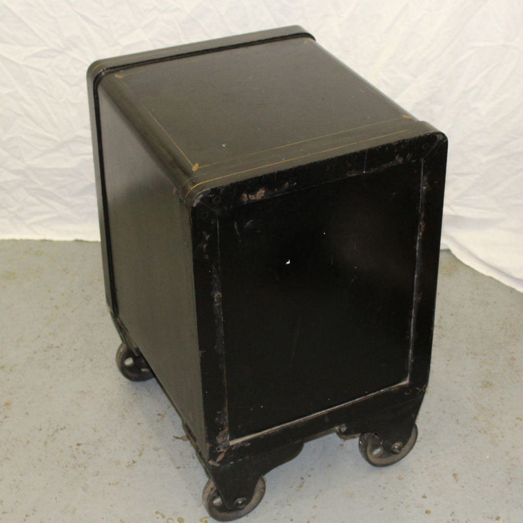 Bargain John's Antiques | Antique Iron Safe - original ...