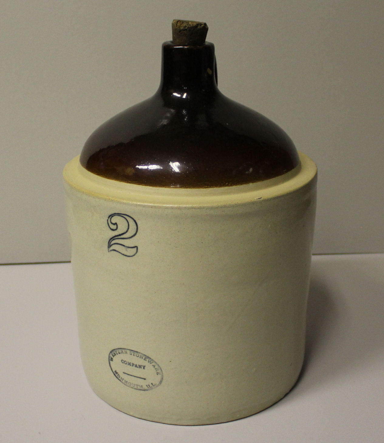 Bargain John S Antiques 2 Gallon Western Stoneware Crock Jug 2 Gallon Western Stoneware Crock Jug