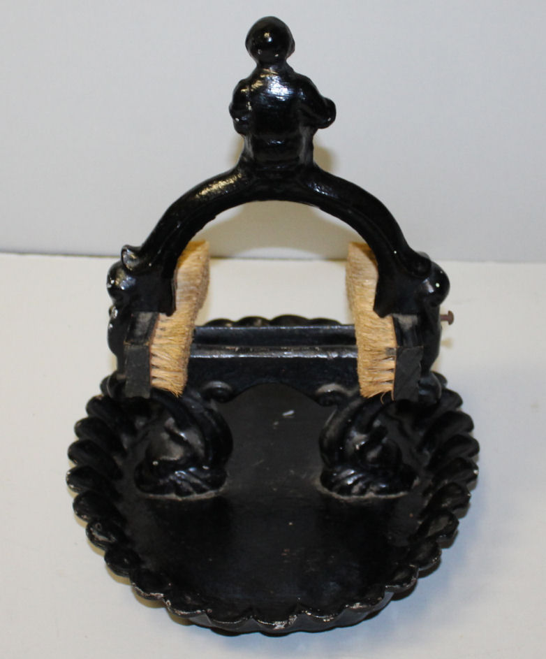 Black Metal Antique Style Cast Iron Dachshund Boot Scraper Black Metal Antique Style Cast Iron Dachshund Boot Scraper