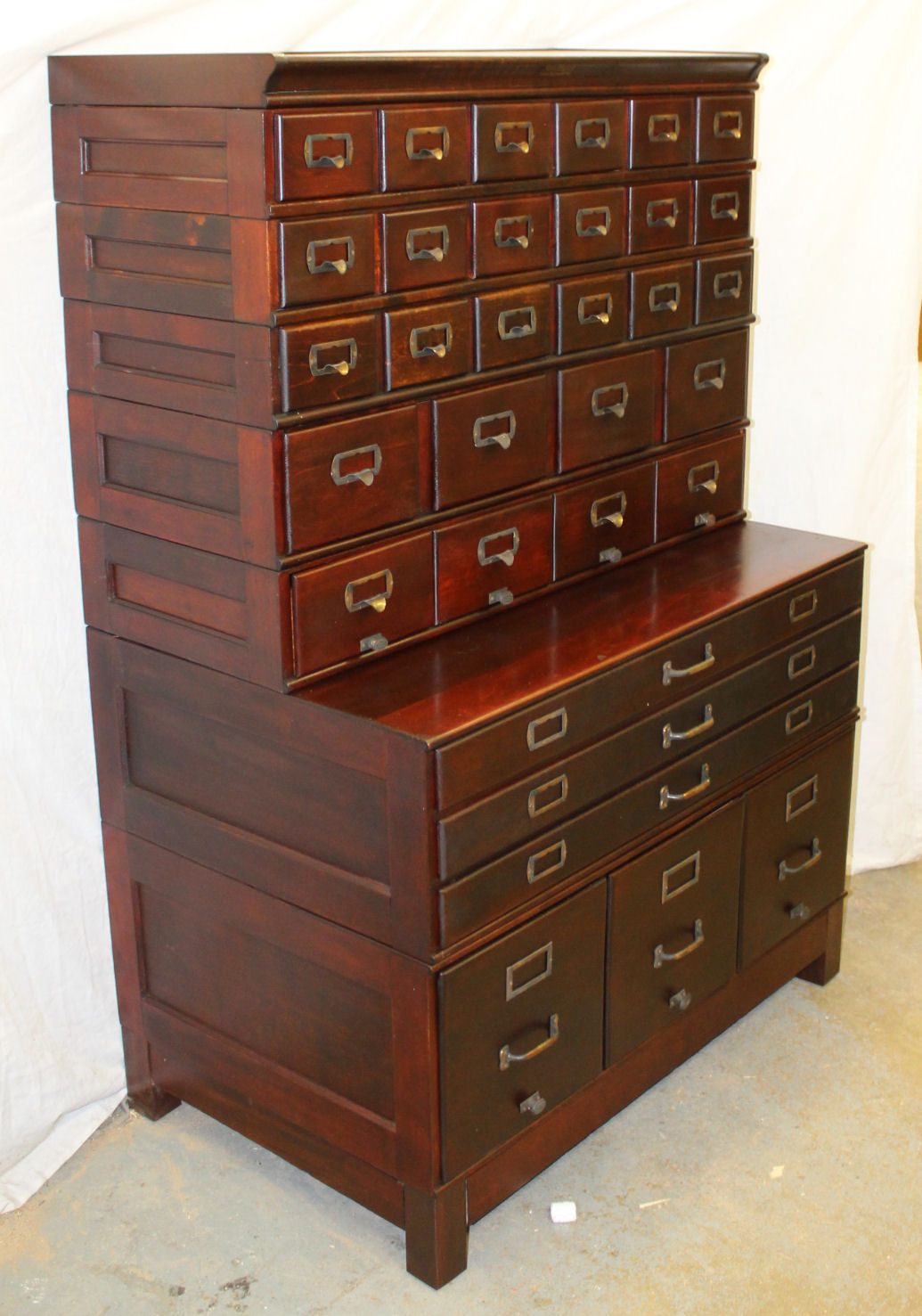 Bargain John S Antiques Antique Mahogany File Cabinet Shaw