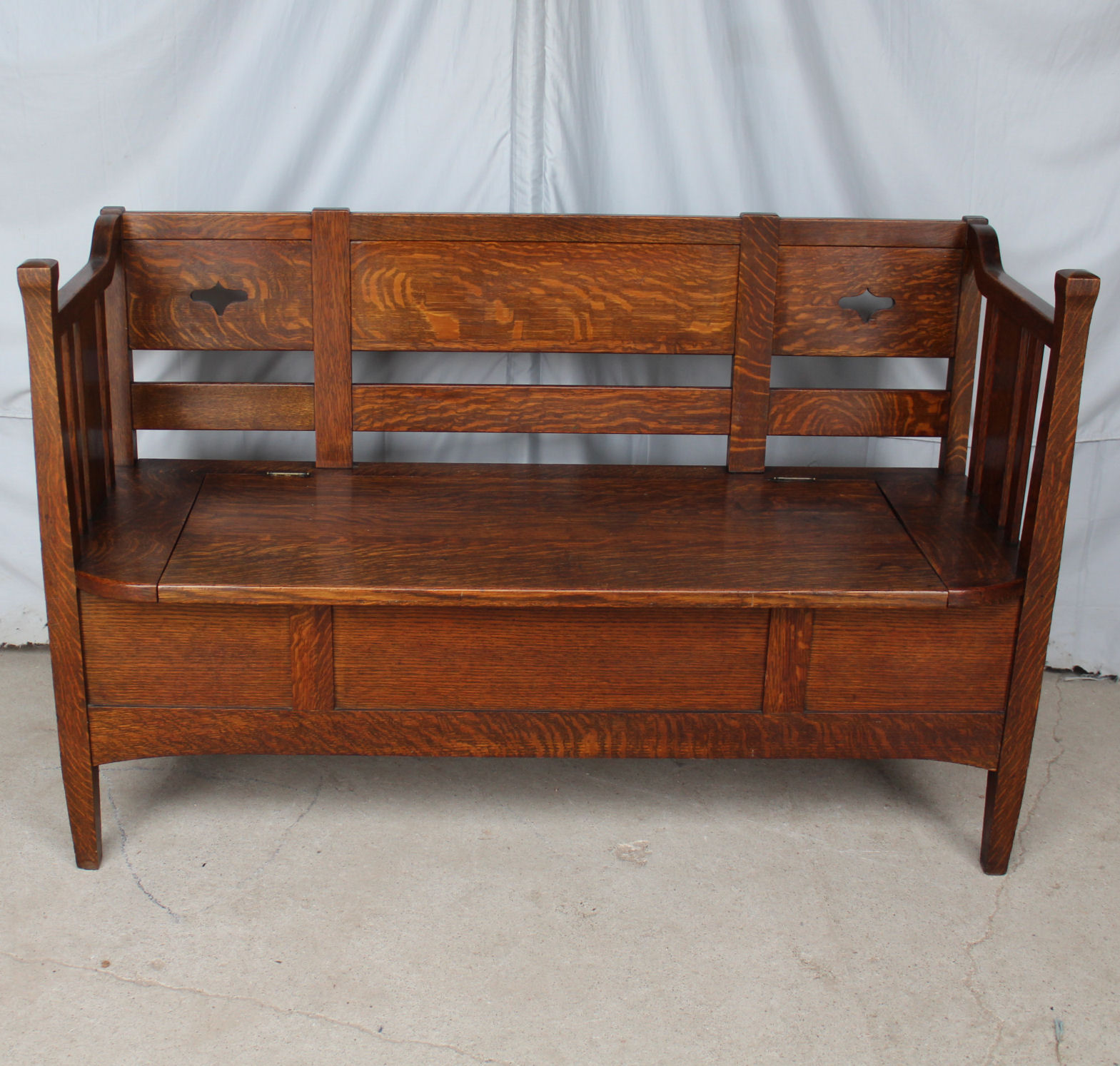 antique wooden work bench