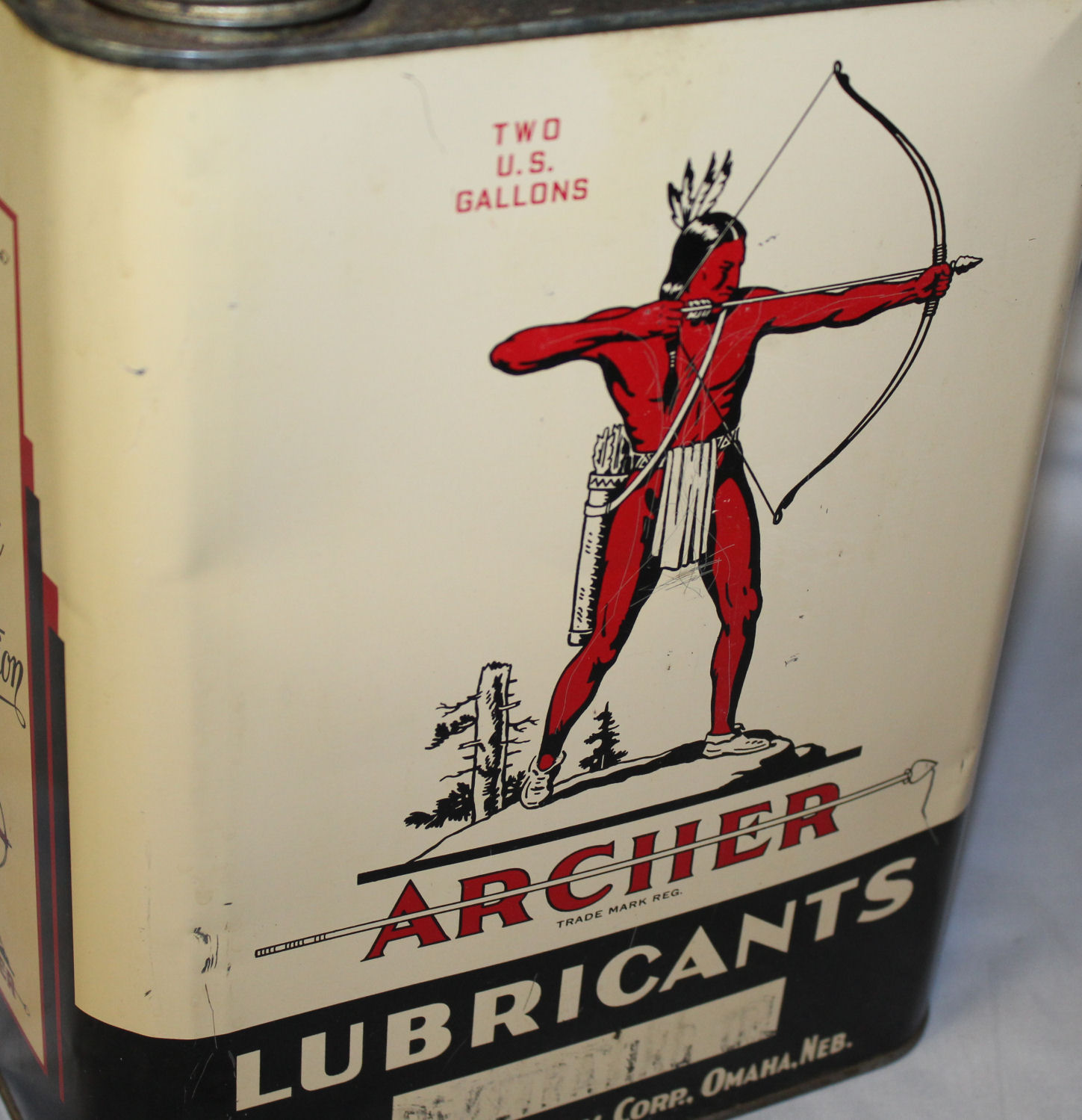 bargain john 39 s antiques antique advertising tin for north american lighting stock