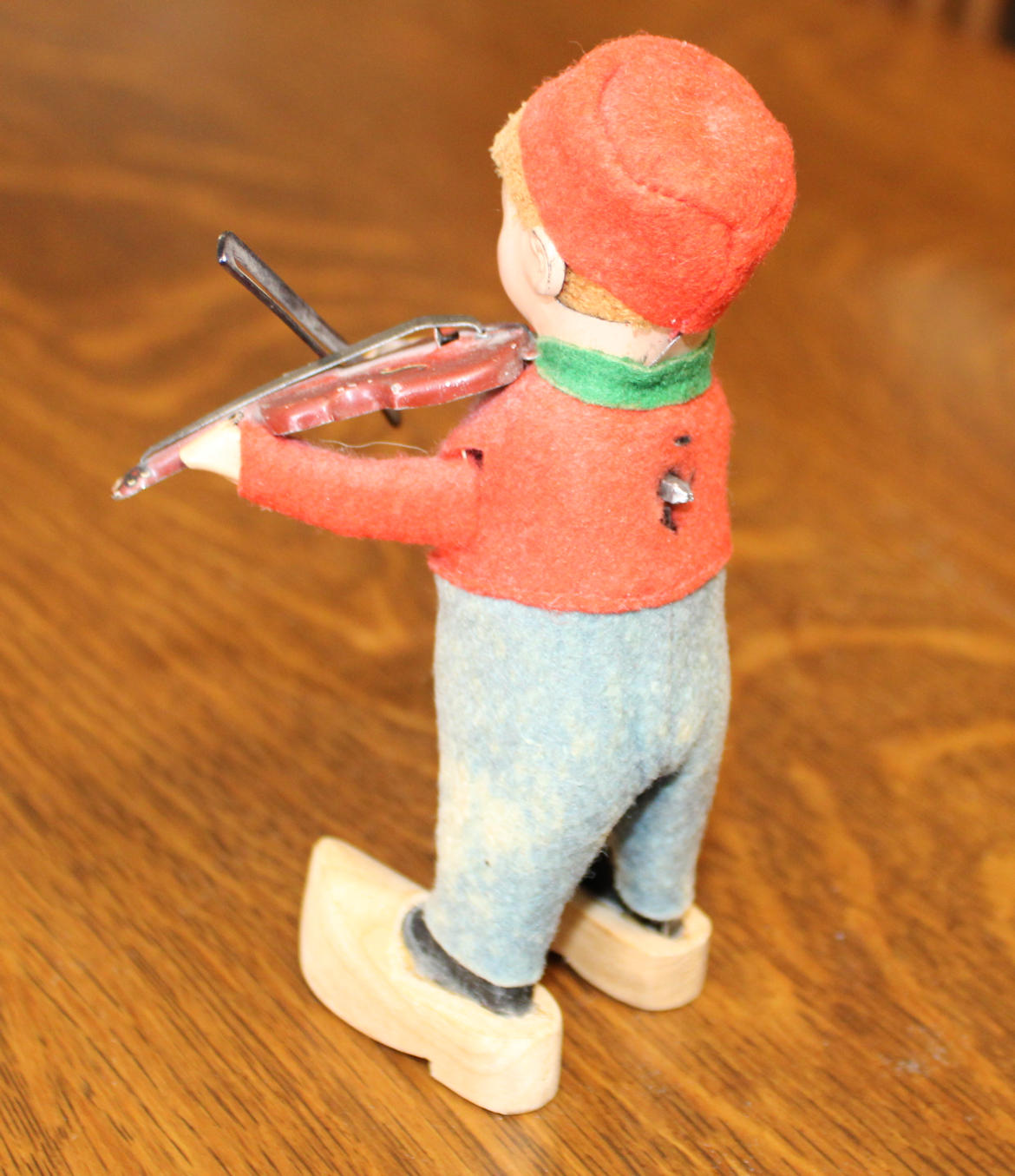 Bargain John's Antiques | Antique Dutch Boy Violinist and Dancing