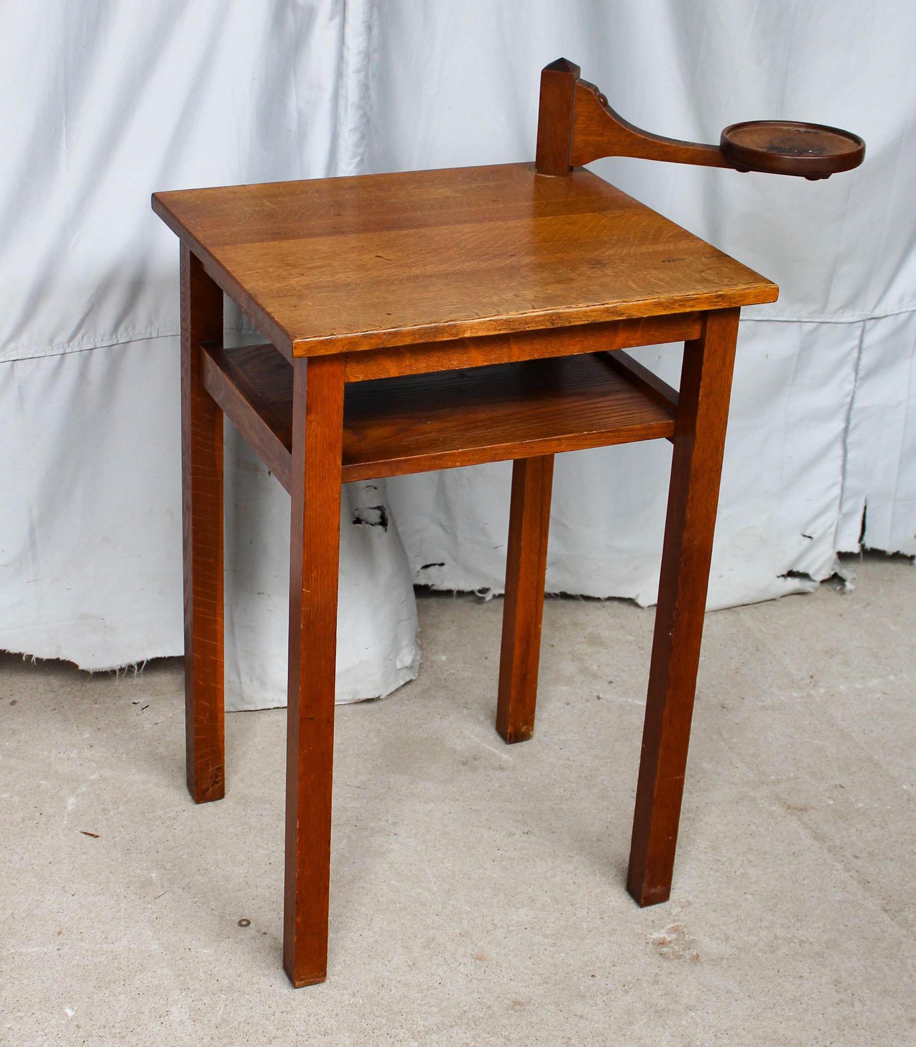 Bargain John S Antiques Stickley Brothers Oak Telephone Table