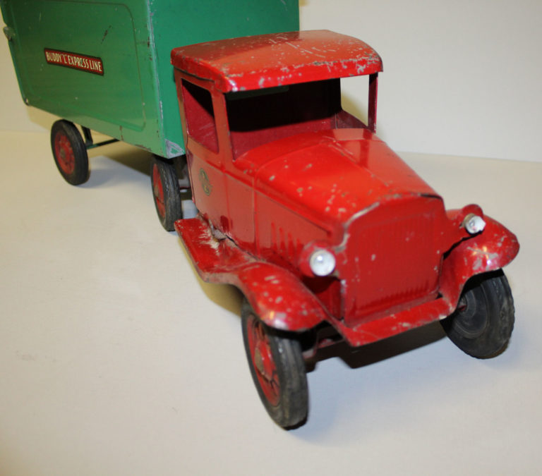 Bargain John S Antiques Antique Buddy L Express Line Pressed Steel Toy Truck Bargain John S