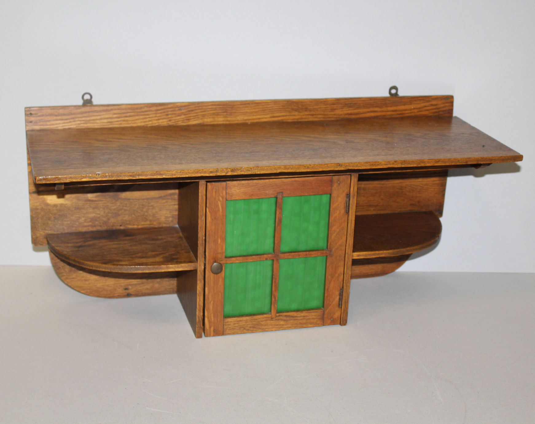 Arts and Crafts Mission Wall Mounted Shelf