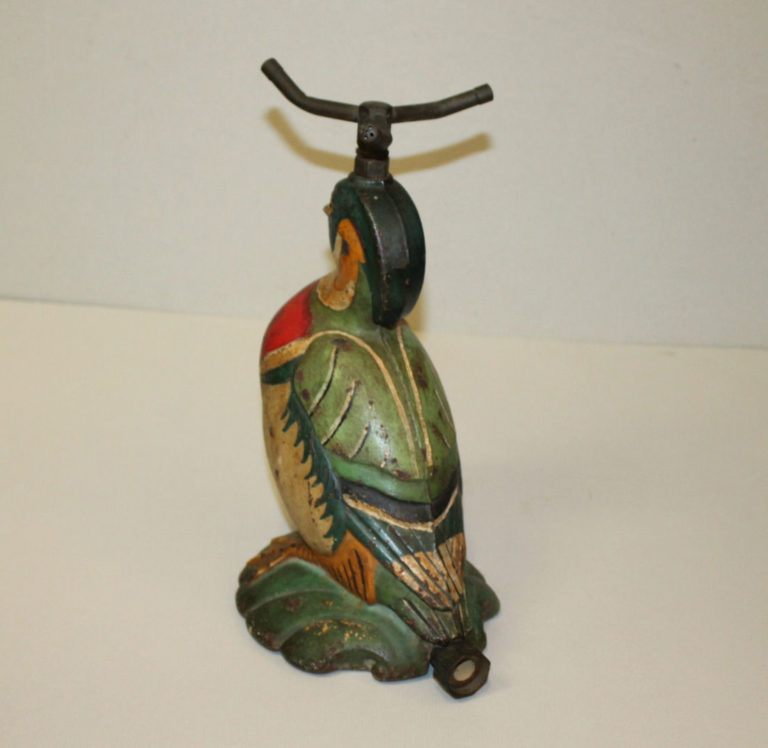 Bargain John's Antiques | Antique Cast Iron Wood Duck Lawn water