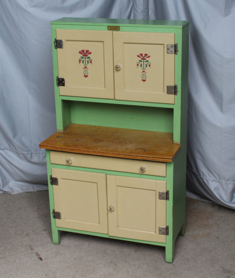 vintage metal childs kitchen set