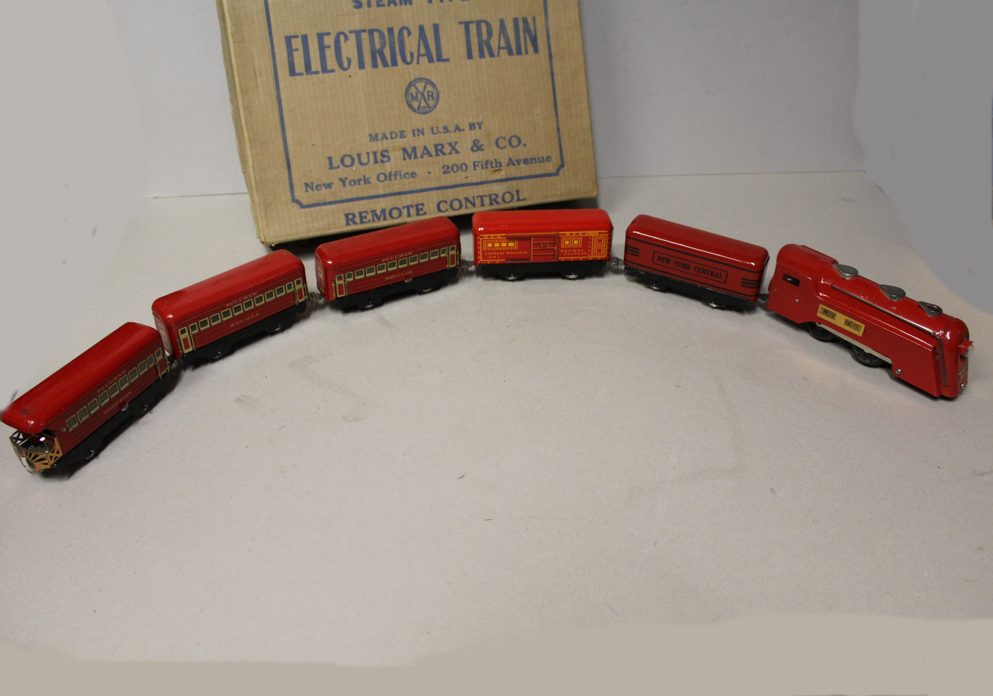 Details about   Stream Line Steam Type Electrical Train Remote Louis Marx & Co Mar Toys