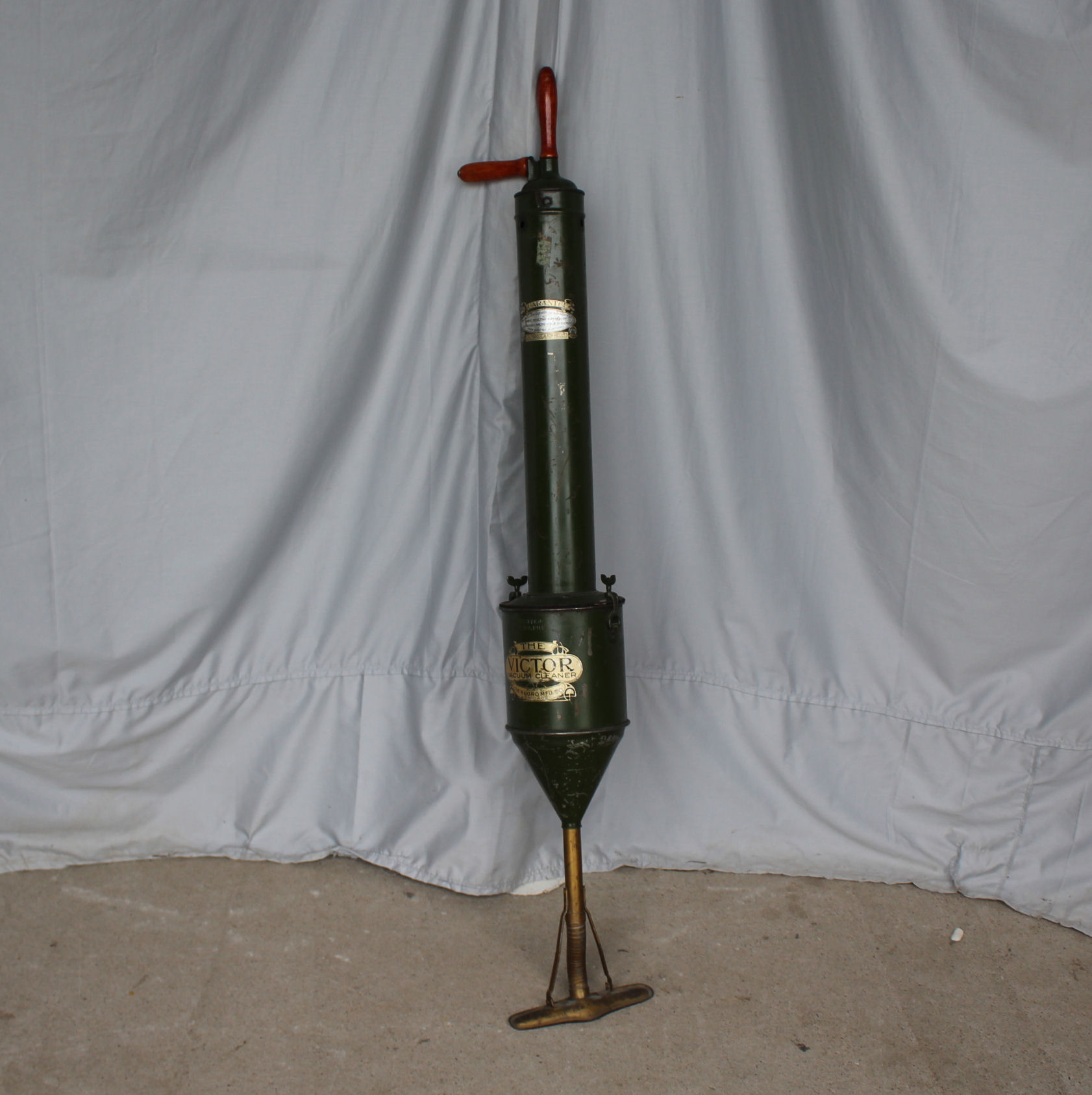 Bargain John's Antiques | Antique Hand Operated Vacuum Cleaner - The Victor Vacuum  Cleaner Advertising - Hugro Mfg. Co - Bargain John's Antiques