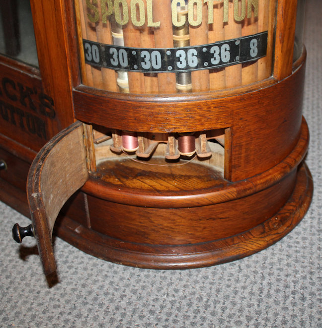 Bargain John's Antiques | Antique Country Store Oak Merrick’s Double ...