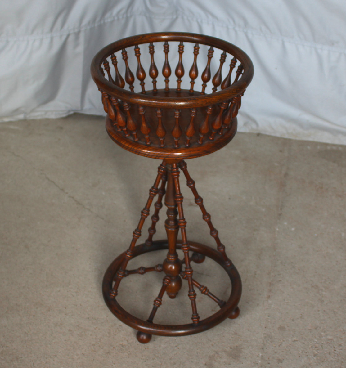Antique Standing Sewing Basket-Americana - arts & crafts - by owner - sale  - craigslist