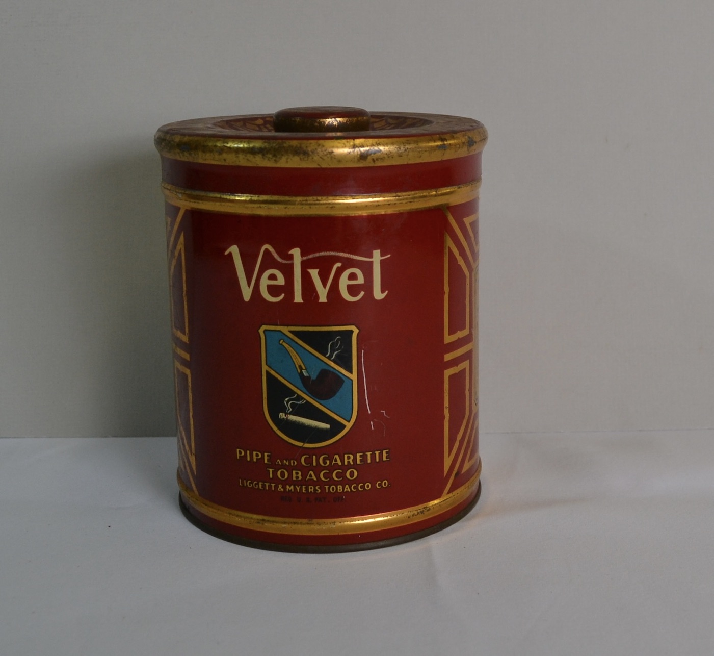 Bargain John's Antiques | Velvet Pipe and Cigarette Tobacco