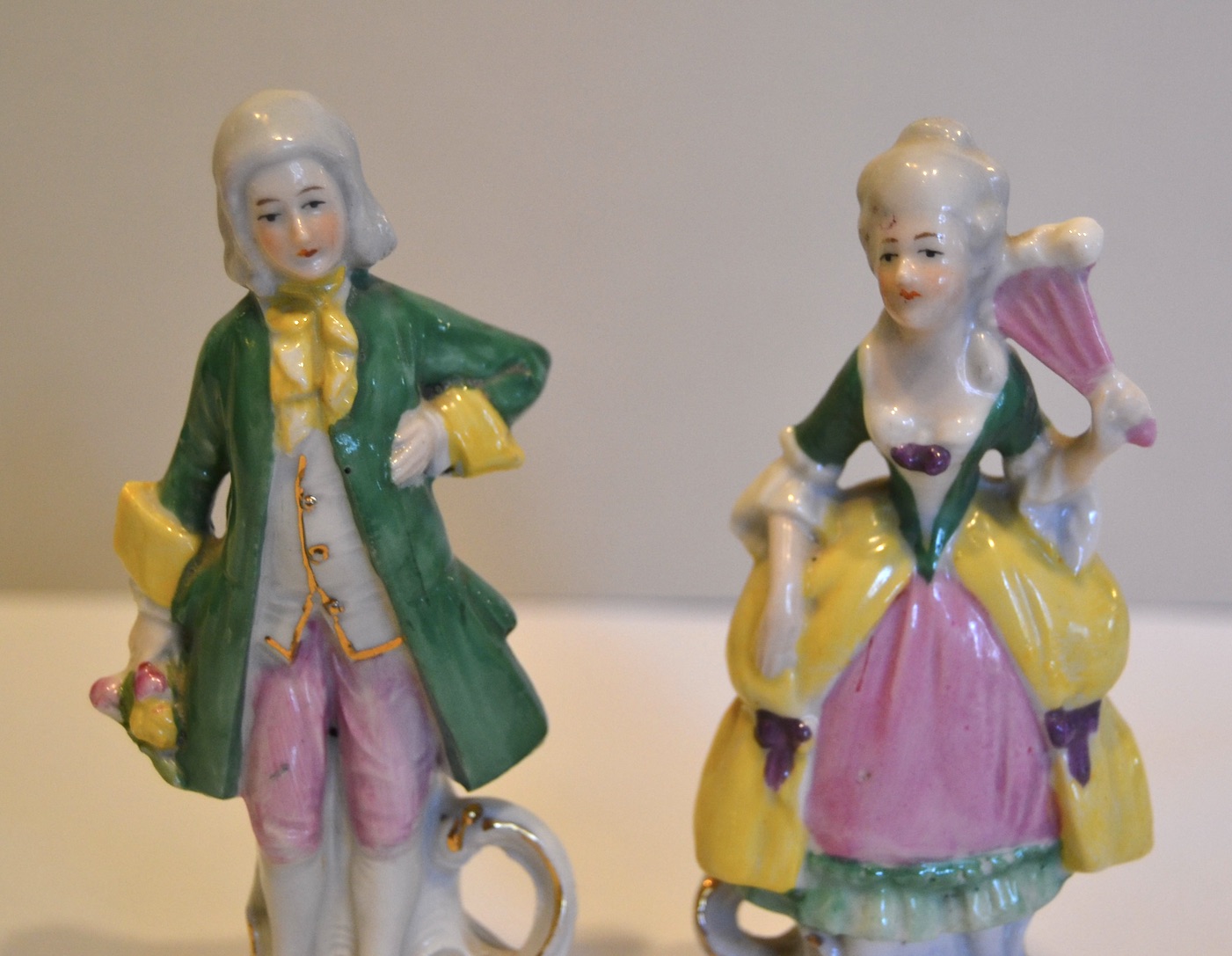Bargain John's Antiques | Antique Porcelain Victorian Couple