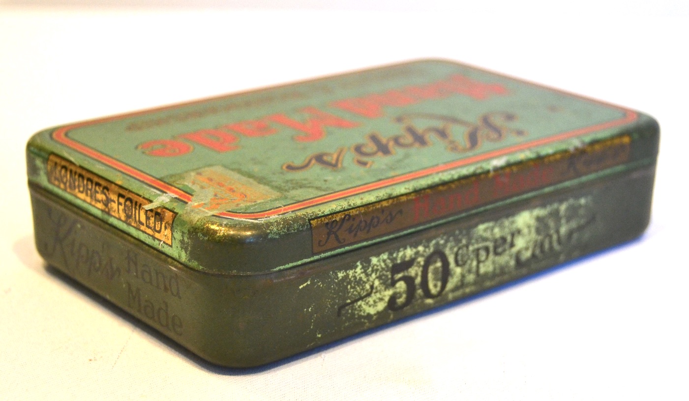 old tobacco tins value Antique 1920s Edgeworth Tin by Larus & Bro Co Quantity of Vintage Oil/Tobacco Tins