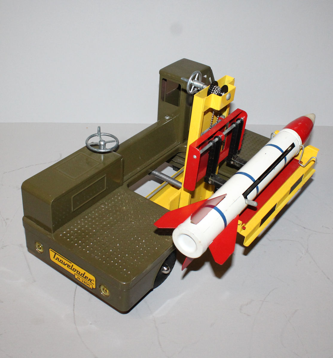Nylint 1950s Missile Mobile Vtg Cannon Launcher Toy Rocket Guided N-2800  Carrier