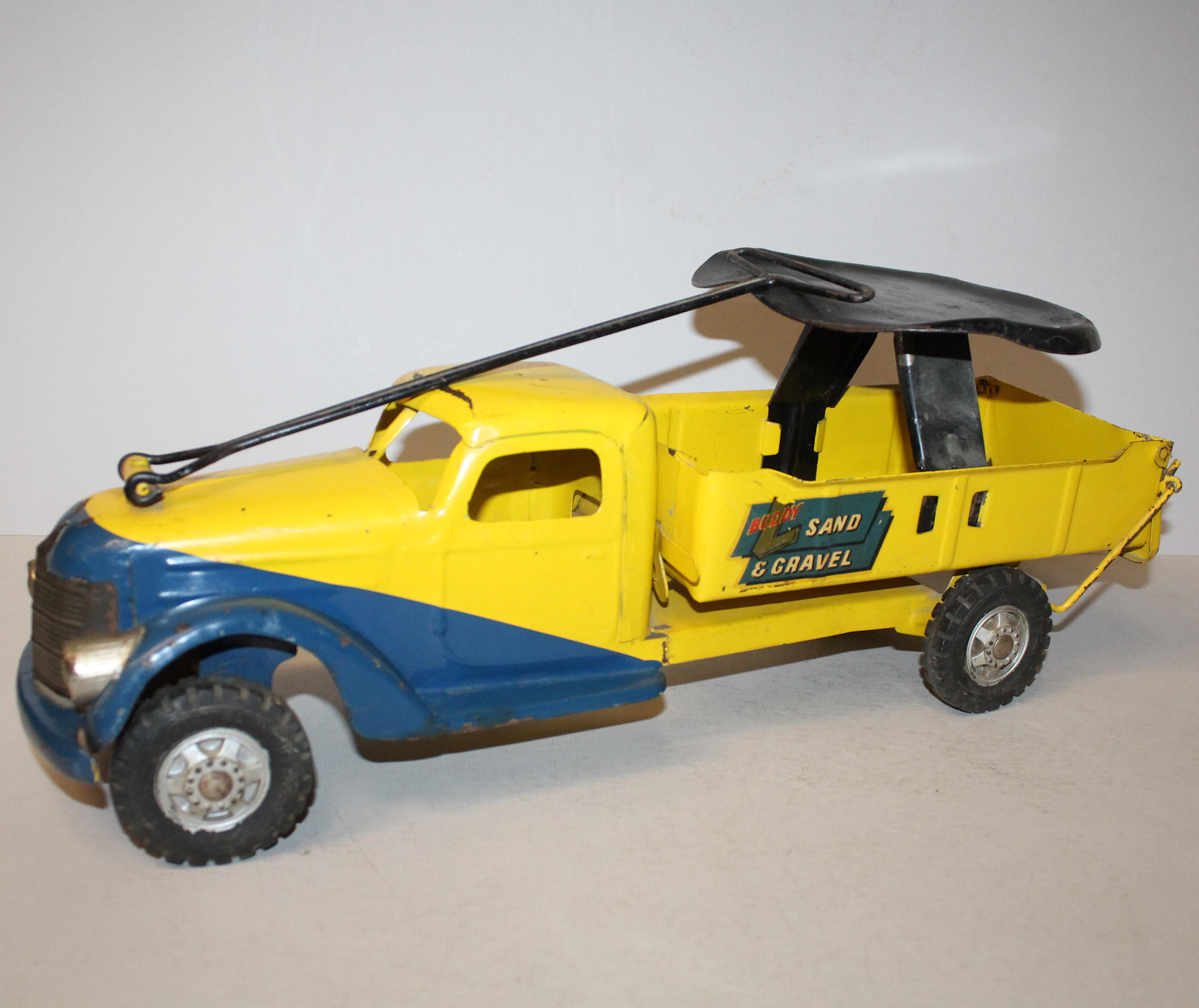 Buddy l sand and gravel truck outlet
