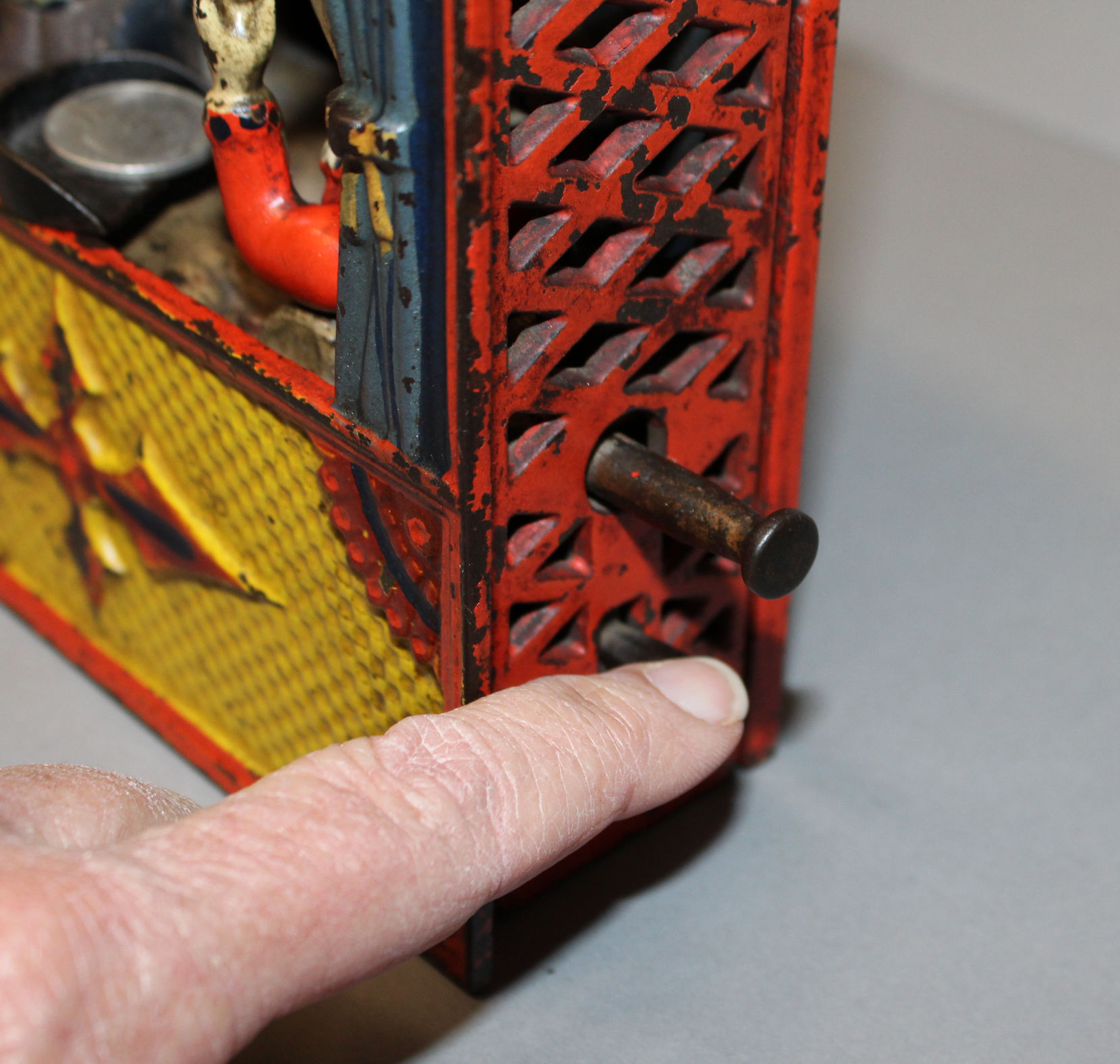 Bargain John's Antiques | Antique Case Iron Punch and Judy