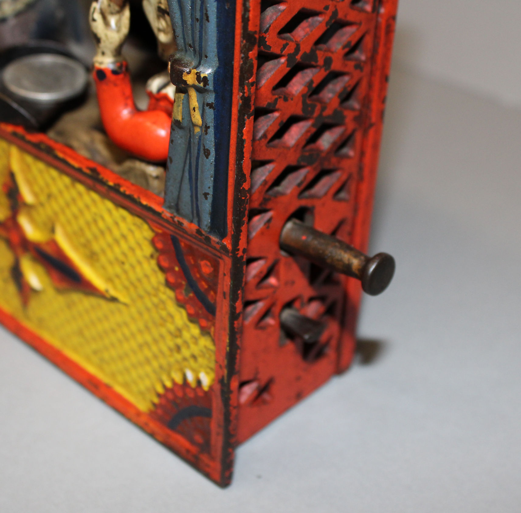 Bargain John's Antiques | Antique Case Iron Punch and Judy
