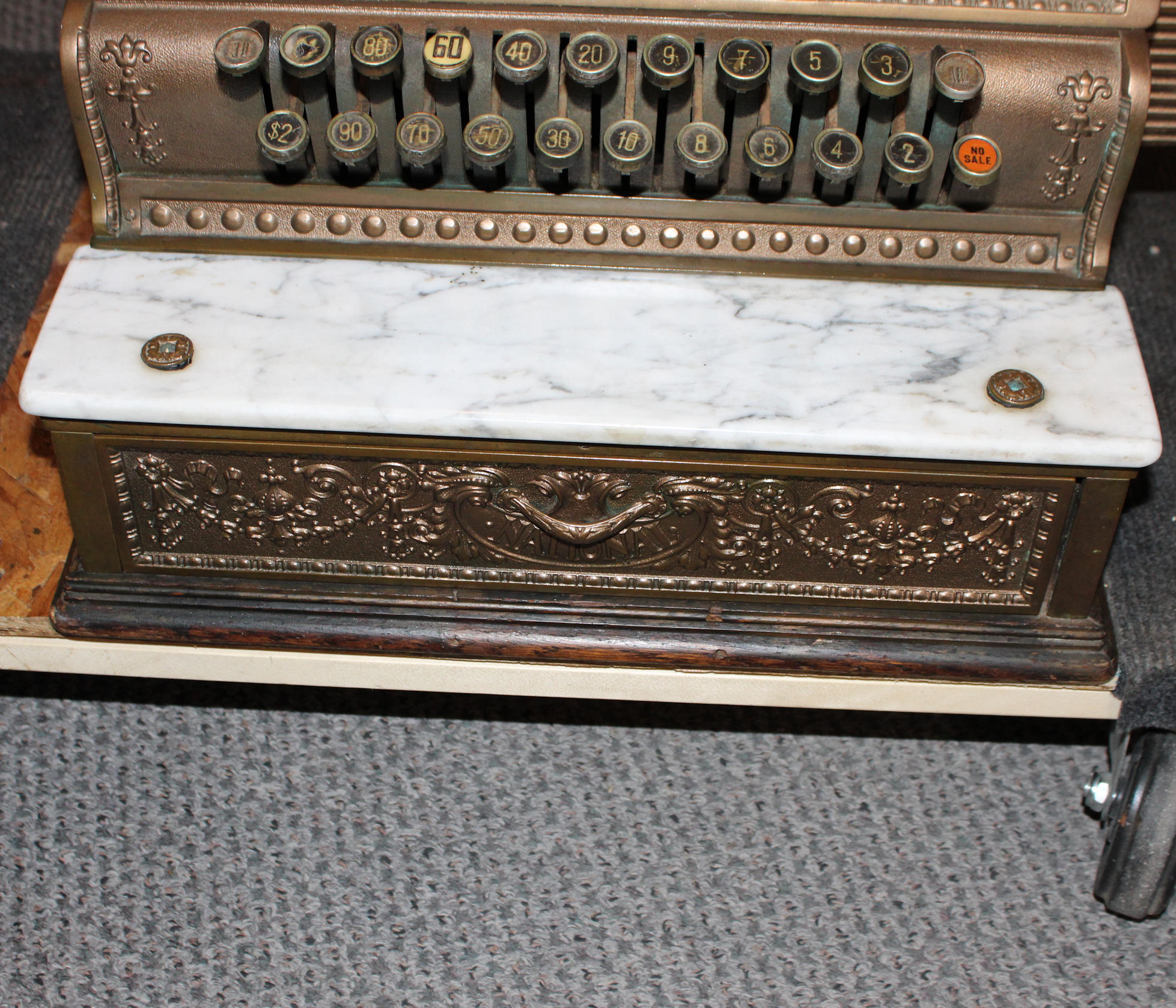 Bargain John's Antiques | Antique National Cash Register - Model