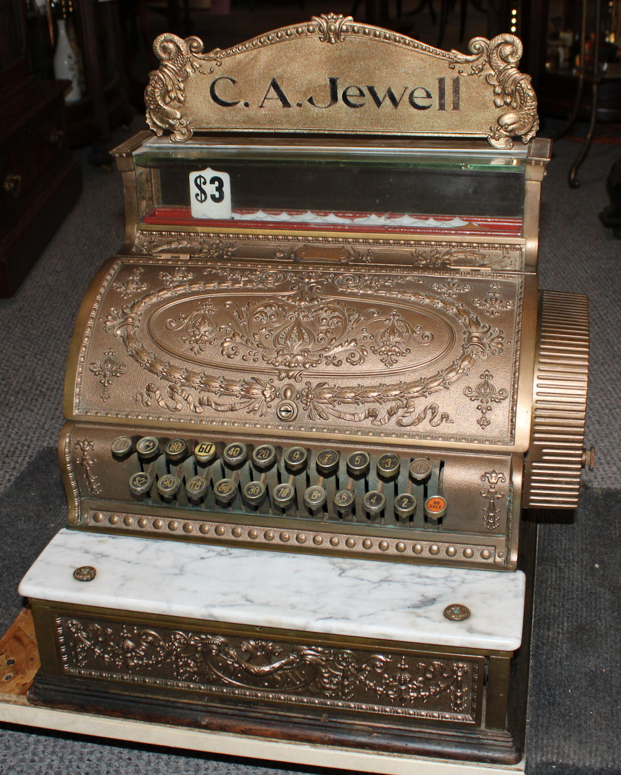 Bargain John's Antiques | Antique National Cash Register - Model