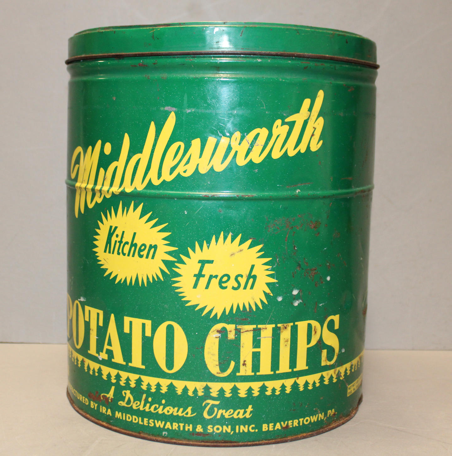 Bargain John's Antiques | Advertising Middleswarth Potato Chips 12