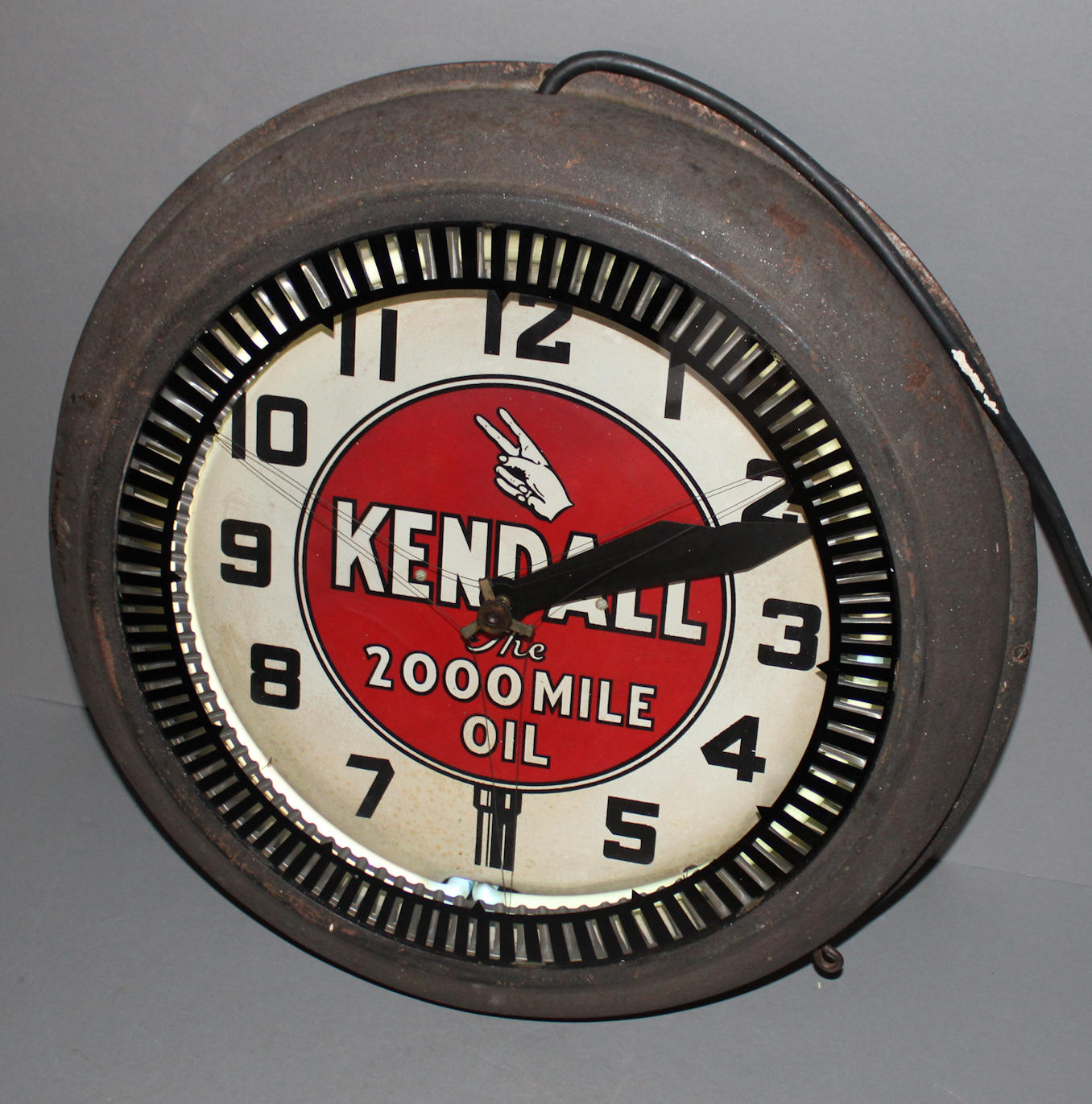 Bargain John's Antiques | Antique Advertising Kendall 2000 Mile